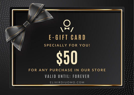 ElixirDiUomo E-Gift Card